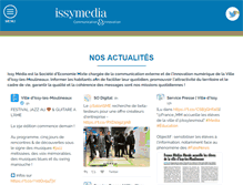 Tablet Screenshot of issymedia.fr